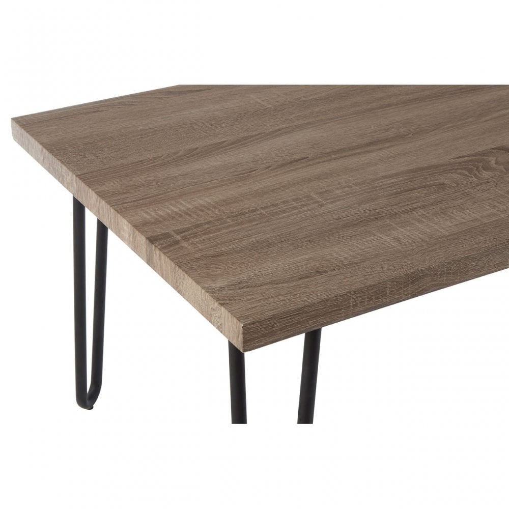 Borough Coffee Table, Wood, Paper Veneer, Natural