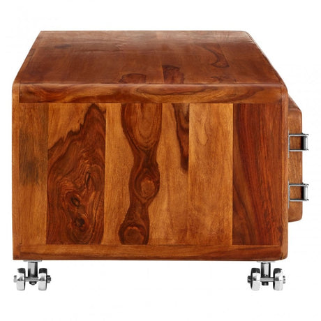 Marwar Coffee Table, Sheesham Wood, Brown