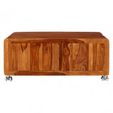 Marwar Coffee Table, Sheesham Wood, Brown
