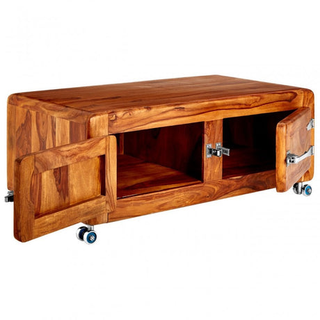 Marwar Coffee Table, Sheesham Wood, Brown