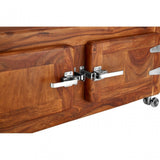Marwar Coffee Table, Sheesham Wood, Brown