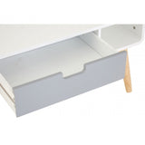 Danny Coffee Table, Wood, Pine Wood, White