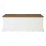 Hardwick Low Coffee Table, Fir Wood Veneer, White
