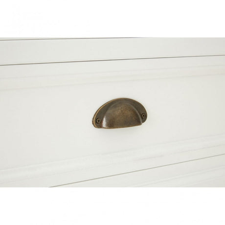 Hardwick Low Coffee Table, Fir Wood Veneer, White