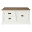 Hardwick Coffee Table, Fir Wood Veneer, White