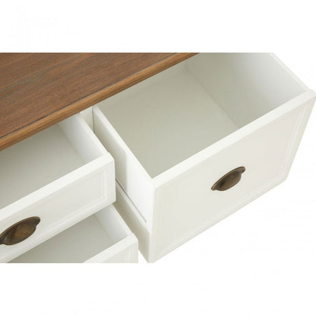 Hardwick Coffee Table, Fir Wood Veneer, White