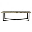 Wulah Coffee Table, Buffalo Bone, Black