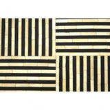 Wulah Coffee Table, Buffalo Bone, Black