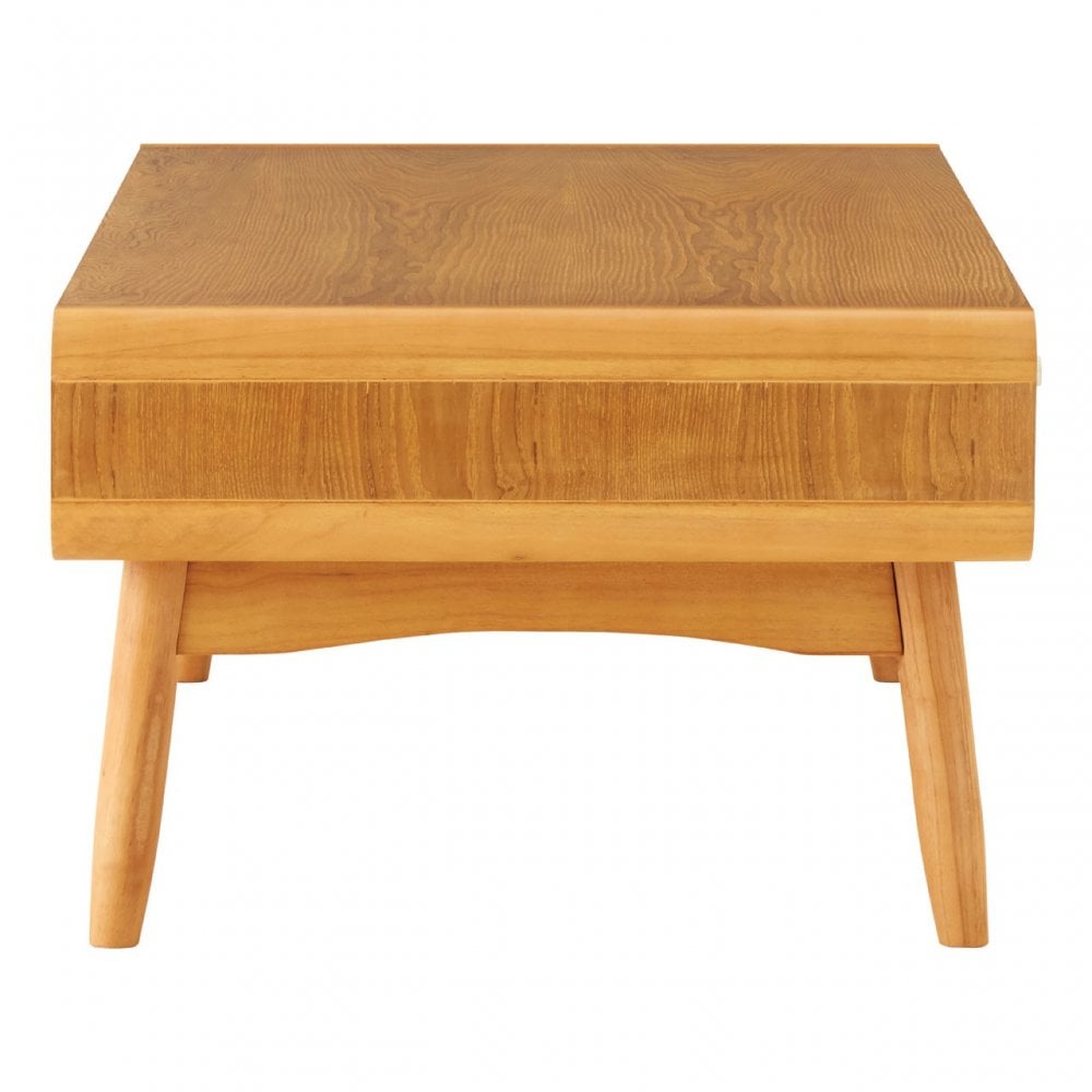 Malmo Coffee Table, Wood, Oak Veneer, Oak Wood, White