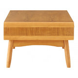 Malmo Coffee Table, Wood, Oak Veneer, Oak Wood, White