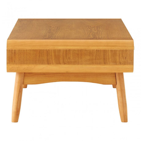 Malmo Coffee Table, Wood, Oak Veneer, Oak Wood, White