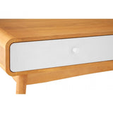 Malmo Coffee Table, Wood, Oak Veneer, Oak Wood, White