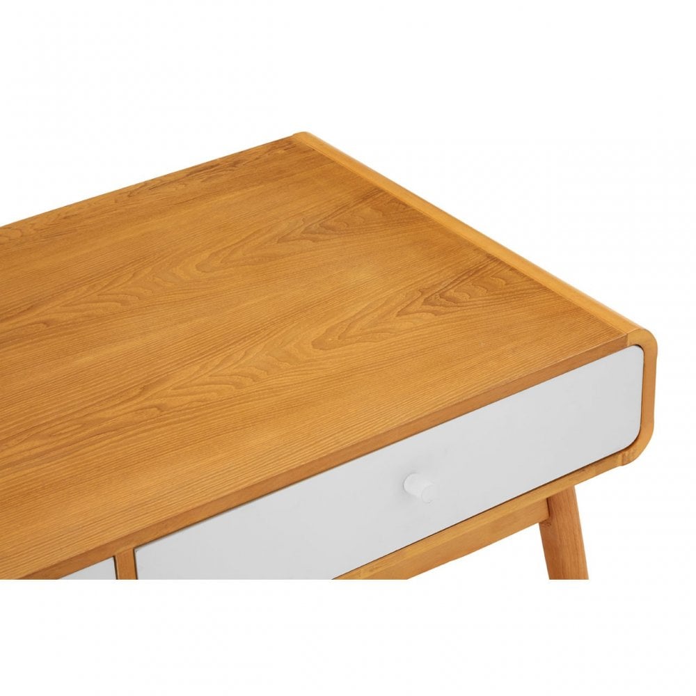 Malmo Coffee Table, Wood, Oak Veneer, Oak Wood, White