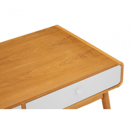 Malmo Coffee Table, Wood, Oak Veneer, Oak Wood, White
