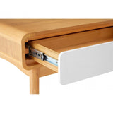 Malmo Coffee Table, Wood, Oak Veneer, Oak Wood, White