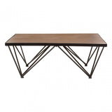 Ranch Foundry Style Coffee Table, Fir Wood