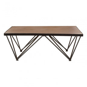 Ranch Foundry Style Coffee Table, Fir Wood