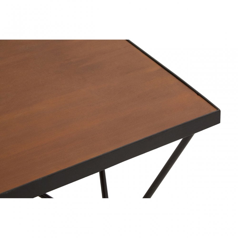Ranch Foundry Style Coffee Table, Fir Wood