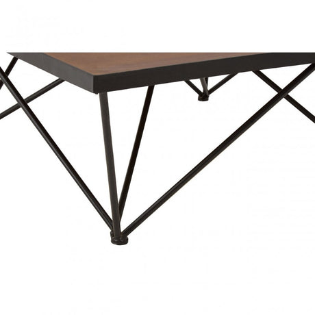 Ranch Foundry Style Coffee Table, Fir Wood