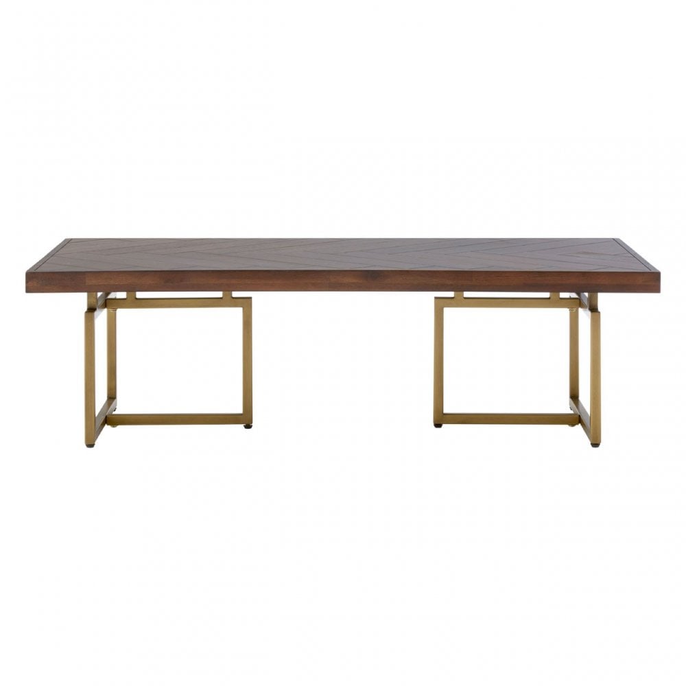 Brando Coffee Table, Acacia Veneer, Brown