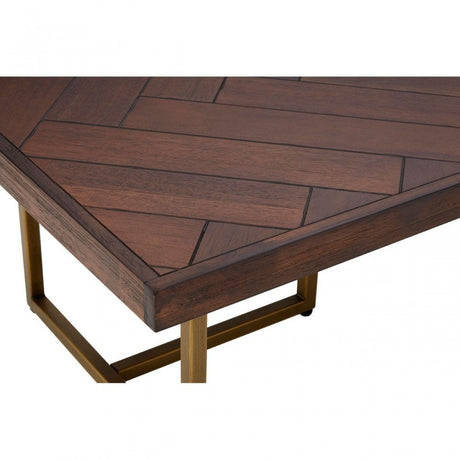 Brando Coffee Table, Acacia Veneer, Brown