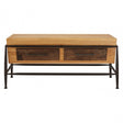 Ranch Foundry Style Coffee Table, Ash Wood