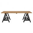 Townhouse Coffee Table, Iron, Pine Wood