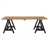 Townhouse Coffee Table, Iron, Pine Wood