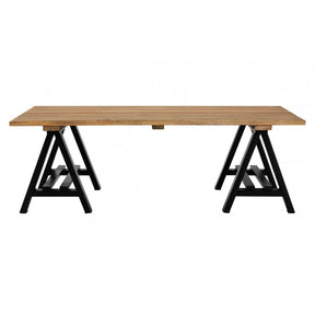 Townhouse Coffee Table, Iron, Pine Wood