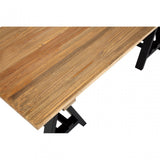 Townhouse Coffee Table, Iron, Pine Wood