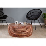 Tempura Coffee Table, Iron, Copper