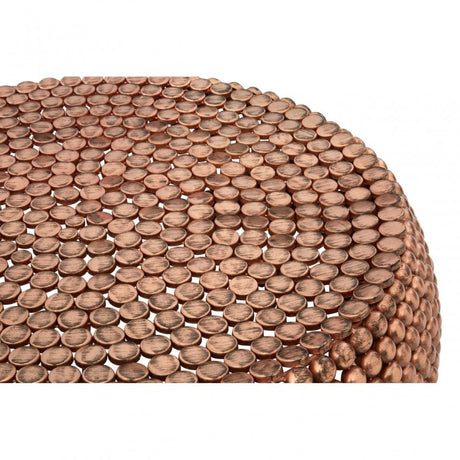 Tempura Coffee Table, Iron, Copper