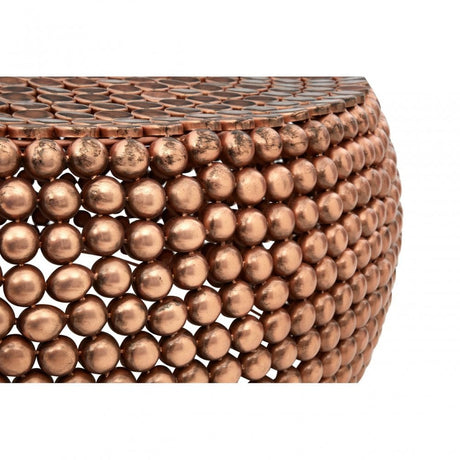 Tempura Coffee Table, Iron, Copper