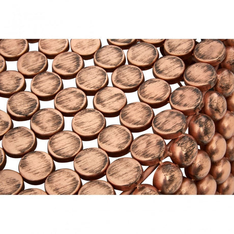 Tempura Coffee Table, Iron, Copper