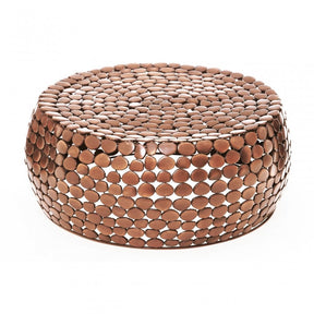 Tempura Coffee Table, Iron, Copper