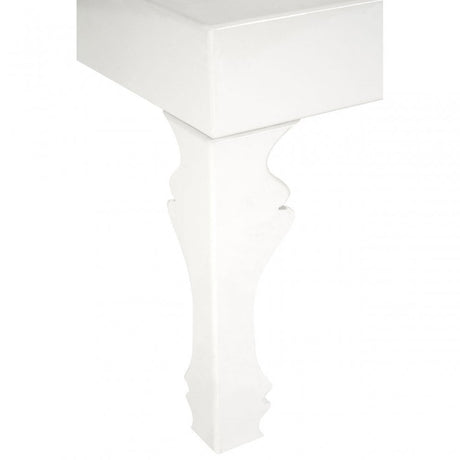 Luis Coffee Table, Wood, White