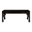 Luis Coffee Table, Wood, Black