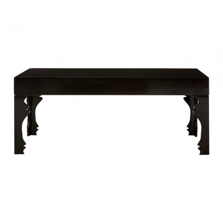 Luis Coffee Table, Wood, Black