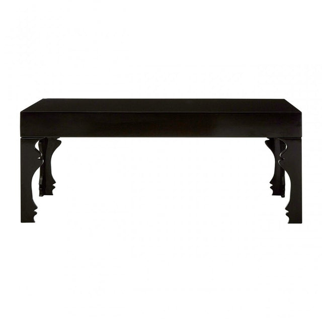 Luis Coffee Table, Wood, Black