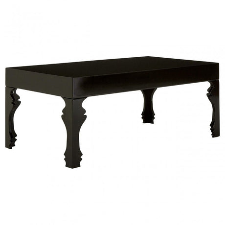Luis Coffee Table, Wood, Black