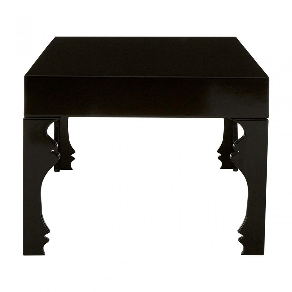 Luis Coffee Table, Wood, Black