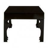 Luis Coffee Table, Wood, Black
