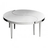 Enrich Coffee Table, Stainless Steel, Silver