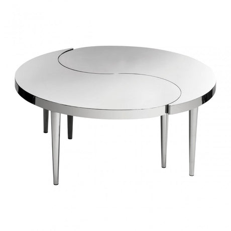 Enrich Coffee Table, Stainless Steel, Silver