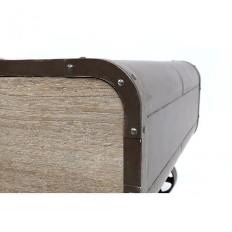 Village Loft Coffee Table, Wood, Paulownia Wood, Natural