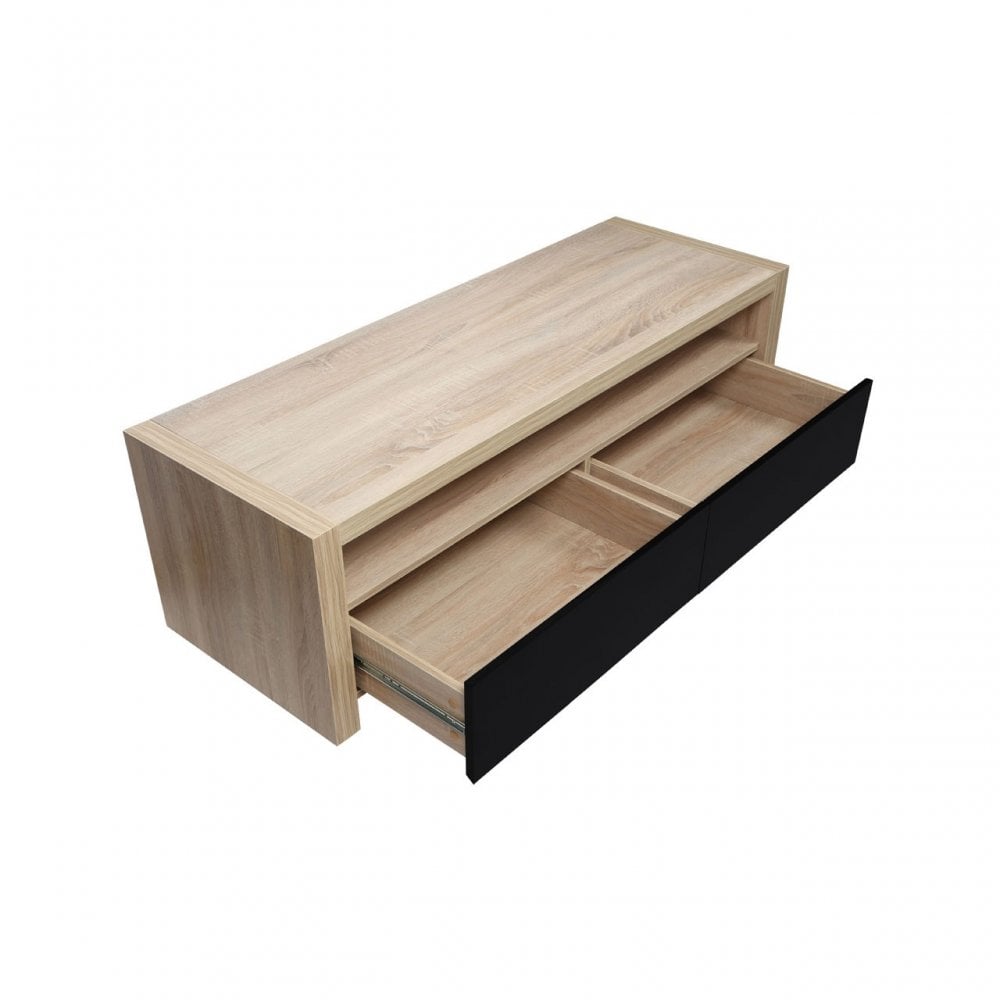 Loki Coffee Table, Oak Veneer, Natural