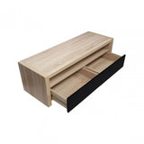 Loki Coffee Table, Oak Veneer, Natural