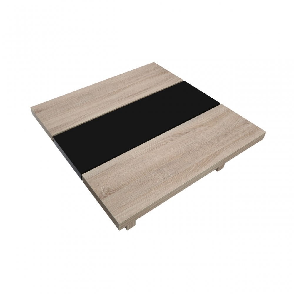 Loki Coffee Table, Oak Veneer, Natural