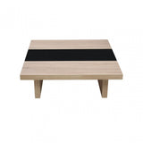 Loki Coffee Table, Oak Veneer, Natural