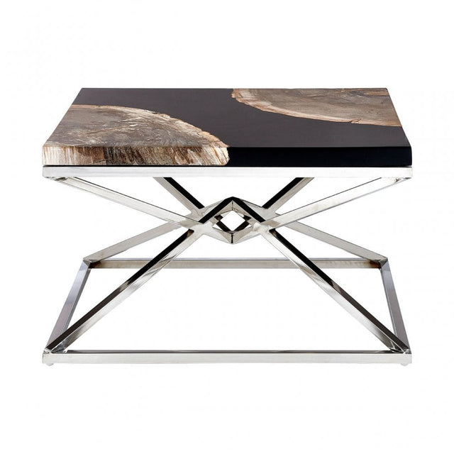 Artefacto Geometric Coffee Table, Black